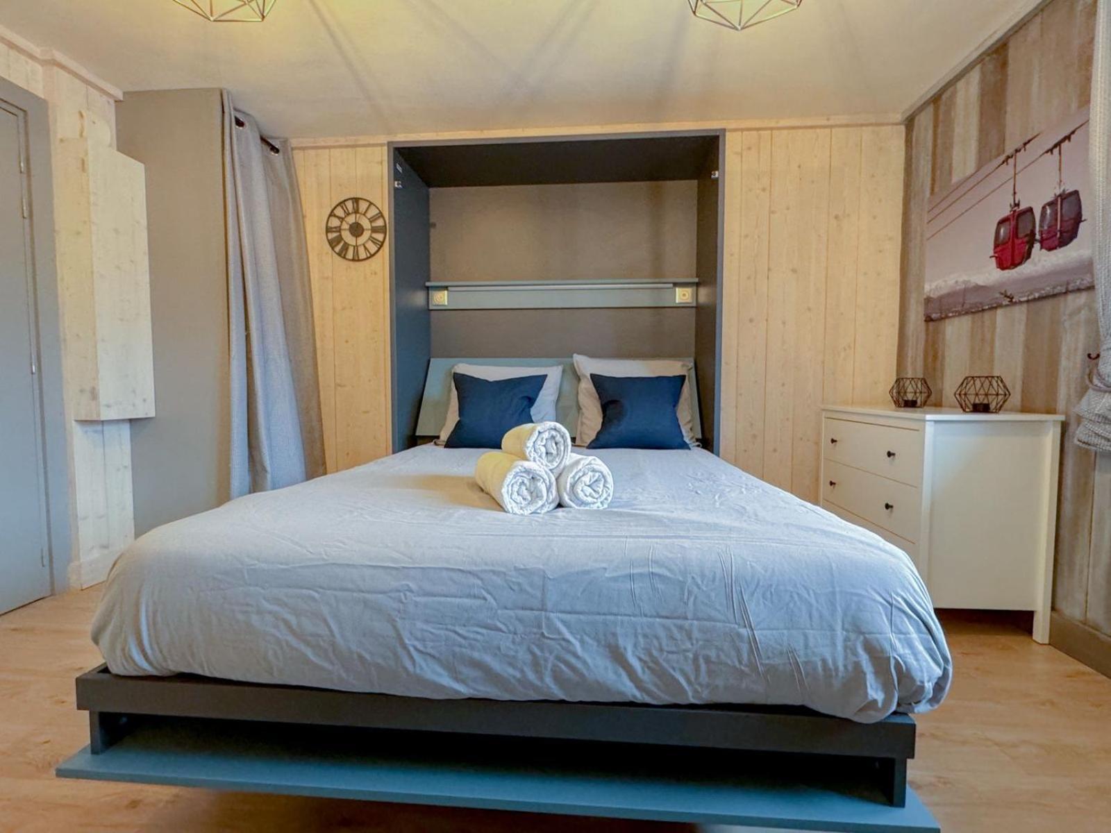 Appartements Vue Mont-Joly A 2 Pas Tramway Mont-Blanc - Studio 1 Piece 圣热尔韦莱班 外观 照片