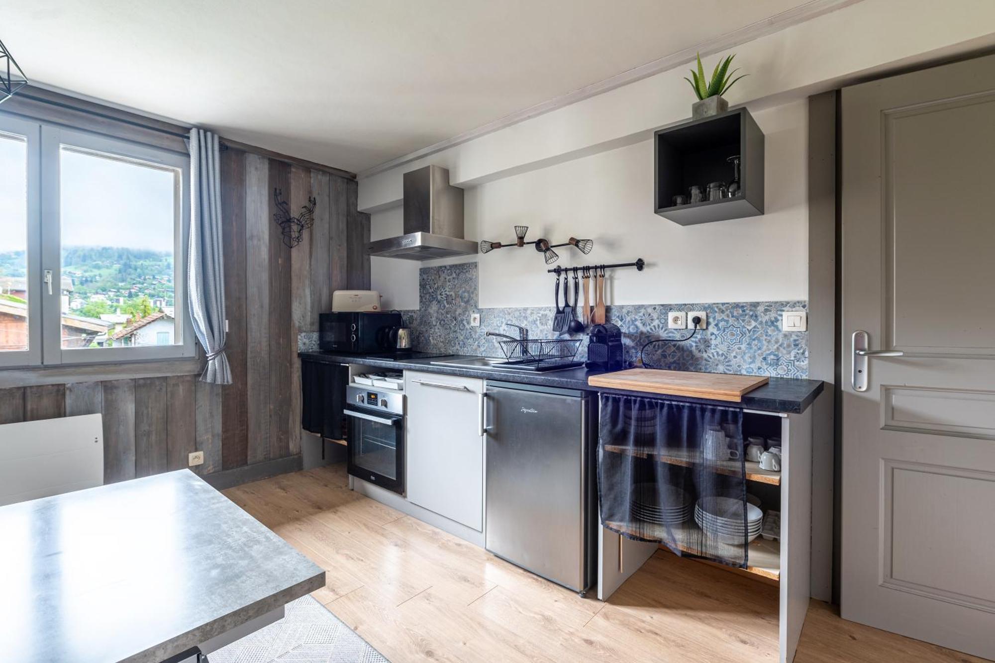 Appartements Vue Mont-Joly A 2 Pas Tramway Mont-Blanc - Studio 1 Piece 圣热尔韦莱班 外观 照片