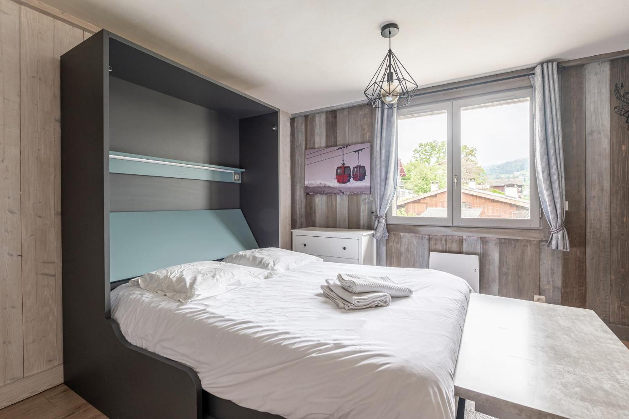 Appartements Vue Mont-Joly A 2 Pas Tramway Mont-Blanc - Studio 1 Piece 圣热尔韦莱班 外观 照片